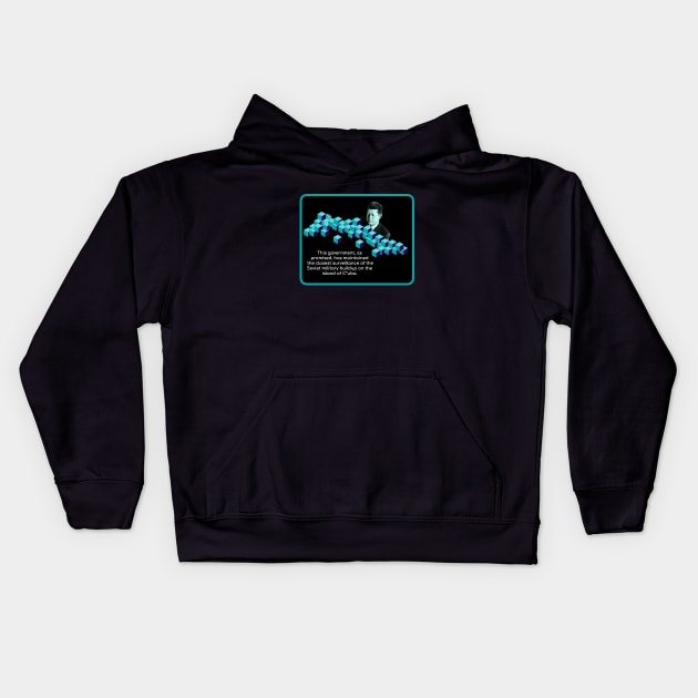 The C*uban Missile Crisis Kids Hoodie by MnemoGlyph